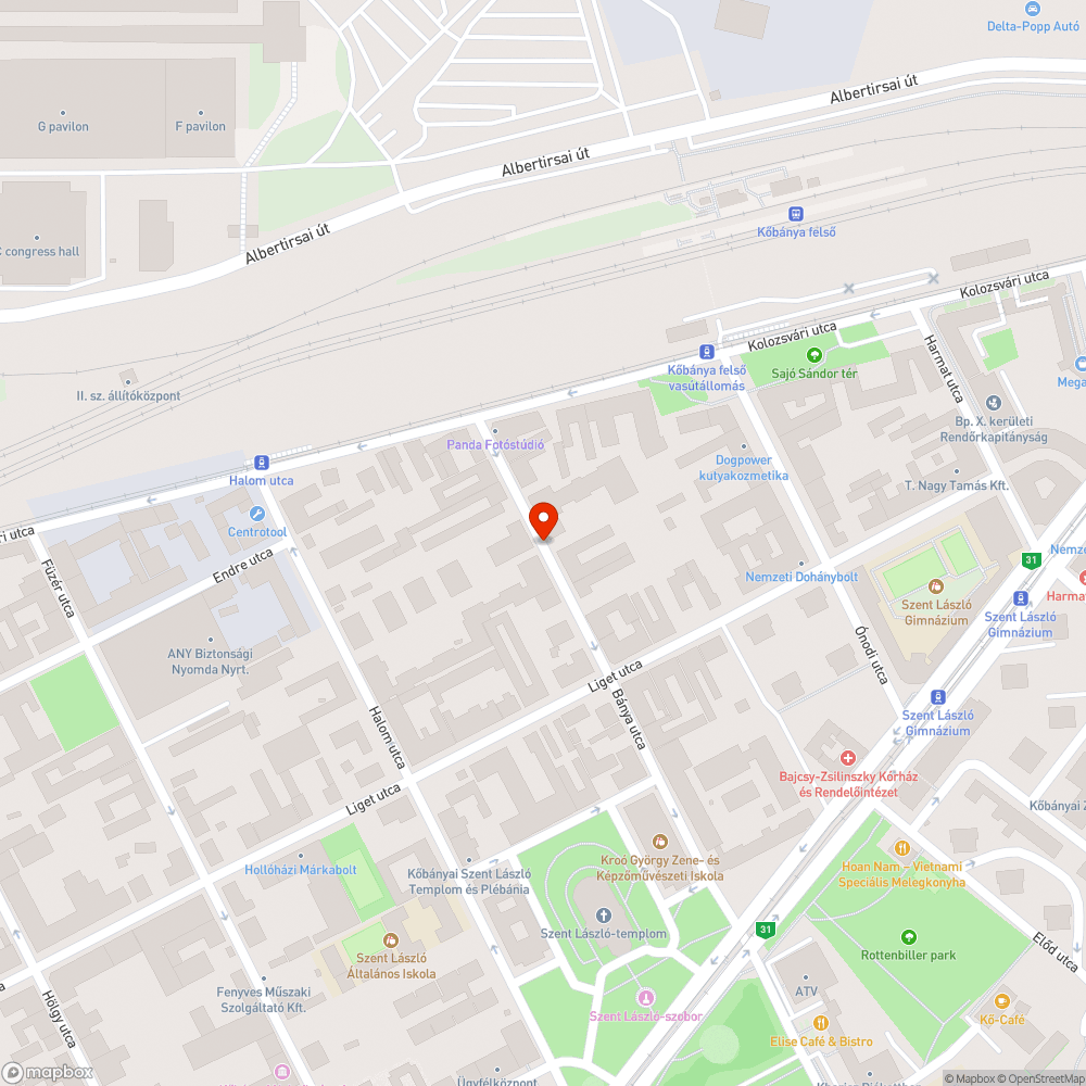 Lerakott szemét bejelentés helye