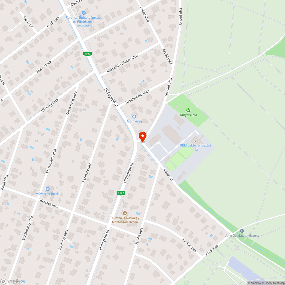 Beszakadt ùttest bejelentés helye