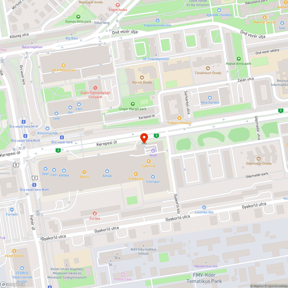 Pollerek telepítése bejelentés helye