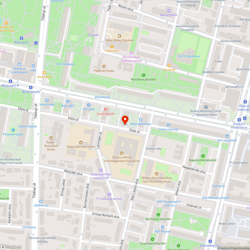 Falevelek összeszedése bejelentés helye