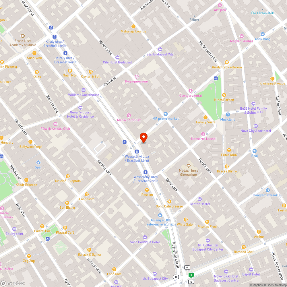 Nyitott oszlop bejelentés helye