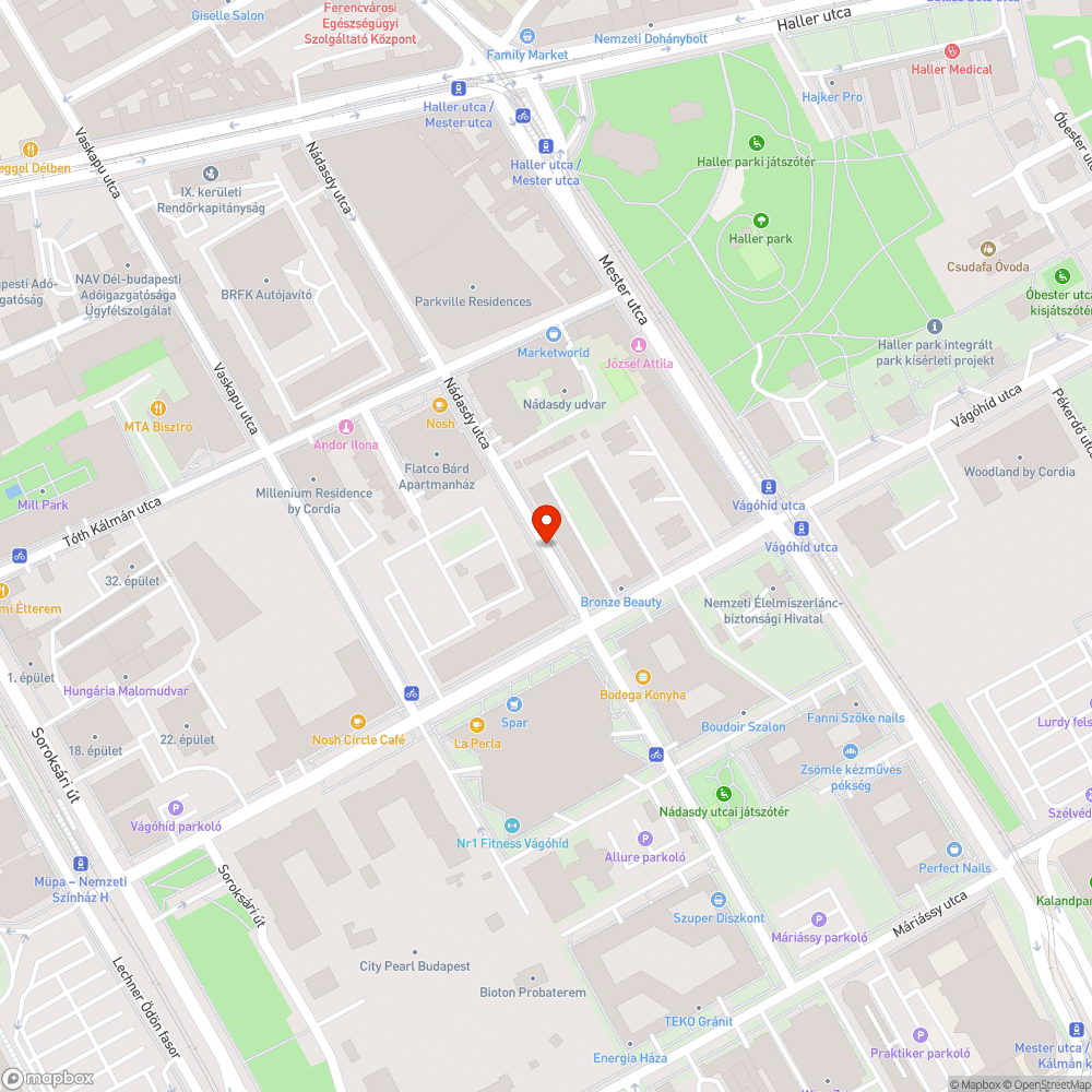 Faleveles, elhanyagolt járda bejelentés helye