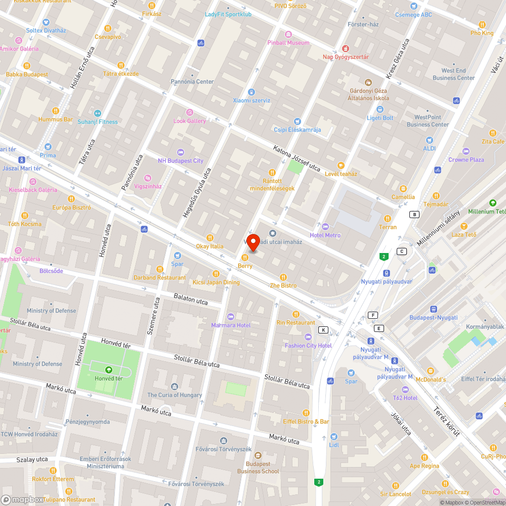 Áll a víz a zebrán bejelentés helye