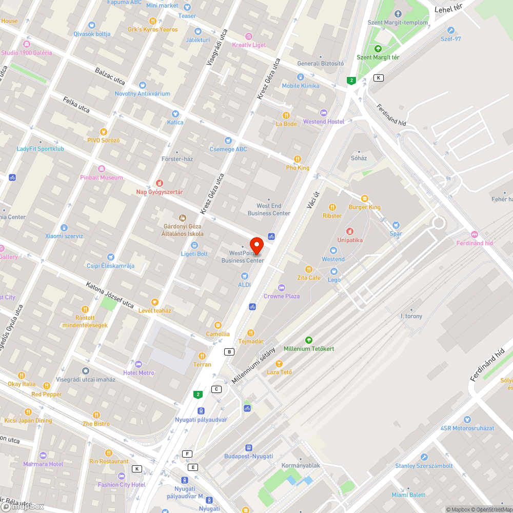 Lucskos falevélhalmok a kerékpársávon bejelentés helye