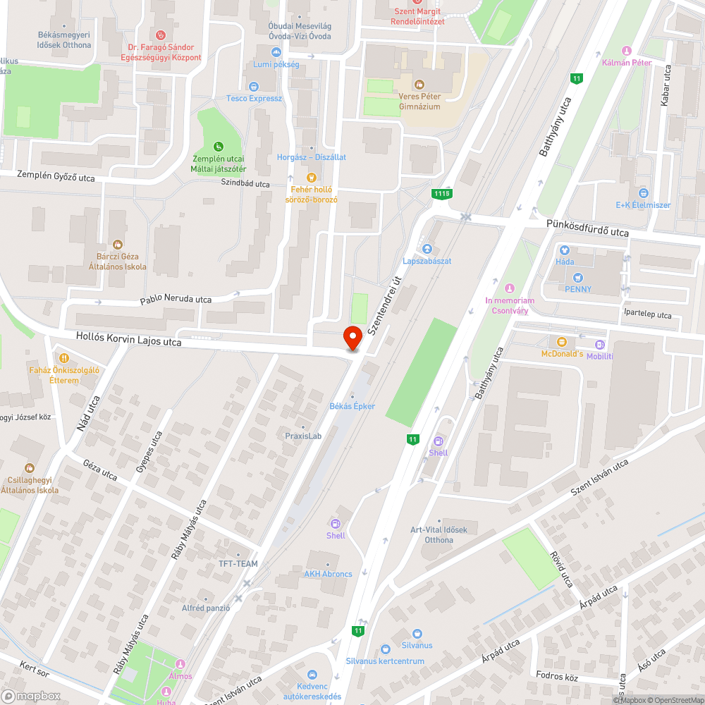 Kidőlt tábla bejelentés helye