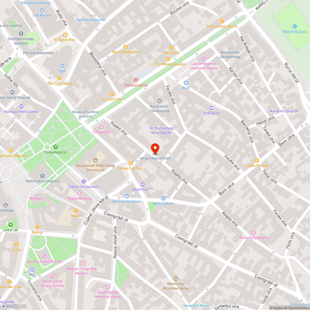 Töredezett fedlap bejelentés helye