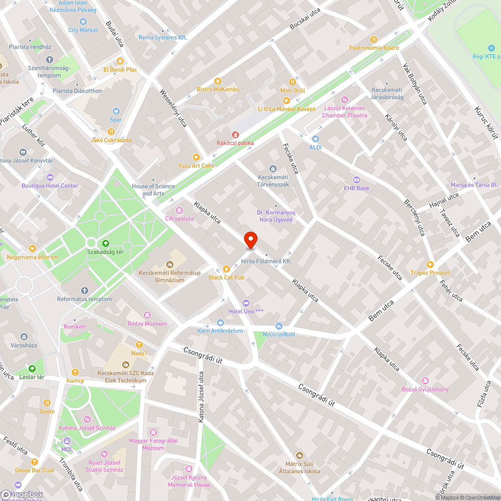 Kiálló fedlapok bejelentés helye