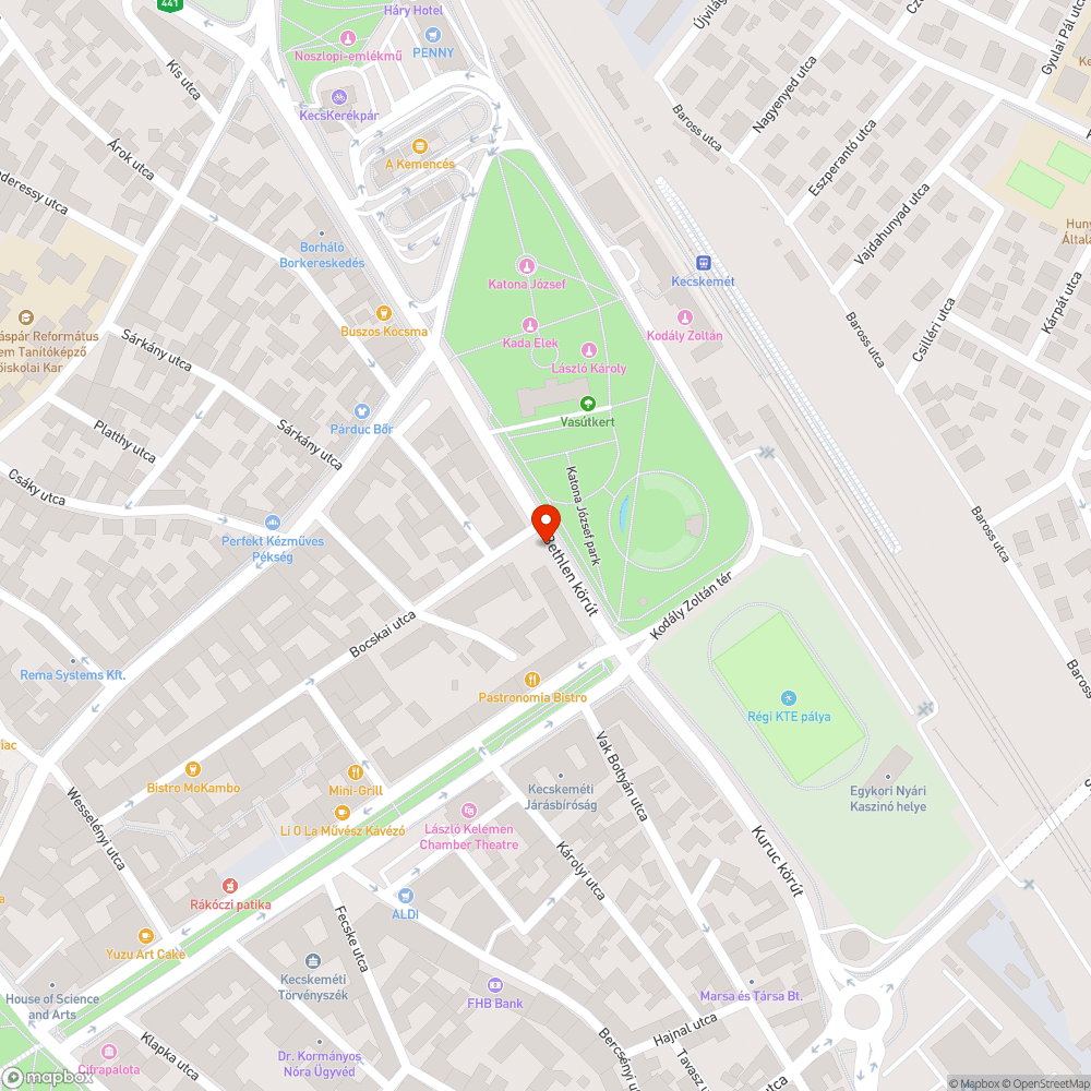 Megsüllyedt víznyelő bejelentés helye