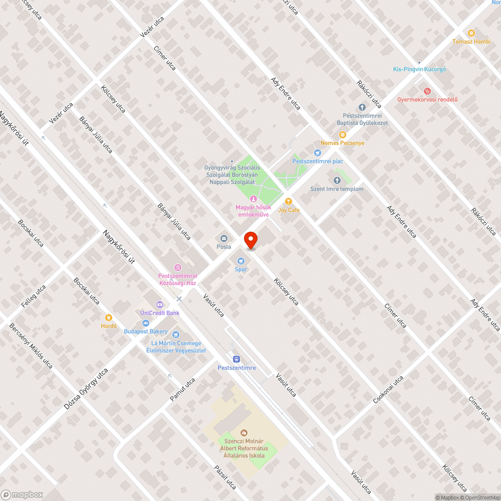 Járdán parkolás bejelentés helye