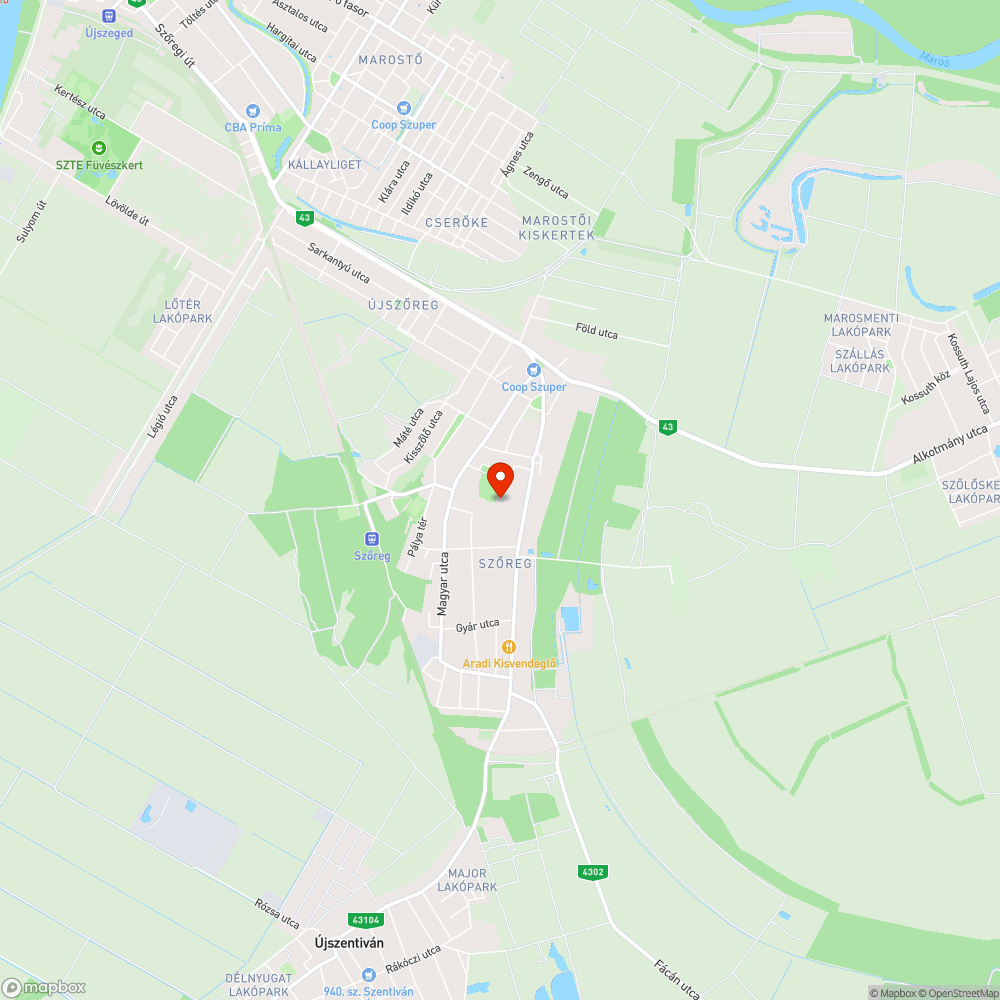 Nincs közvilágítás bejelentés helye