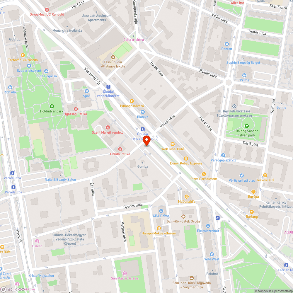 Forgalomból kivolt Ford Focus bejelentés helye