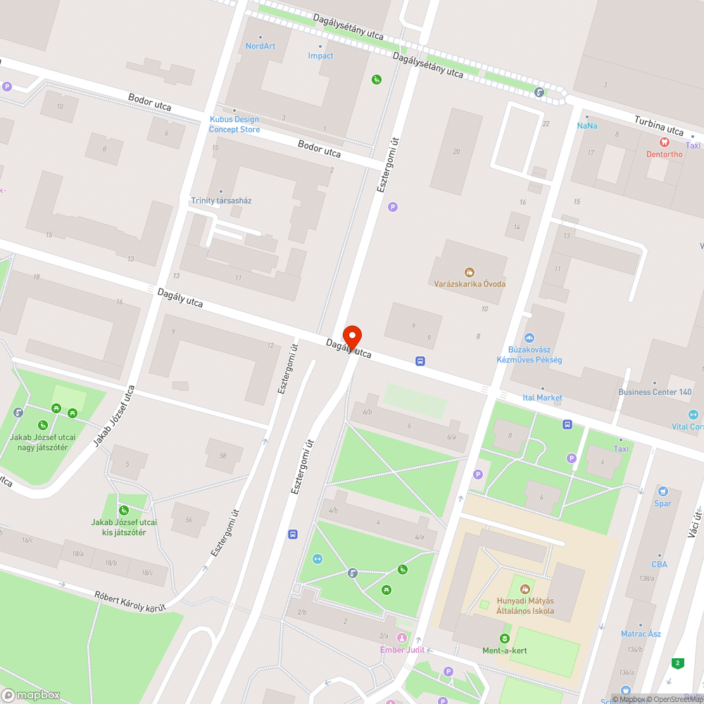 Zebra létesítése bejelentés helye