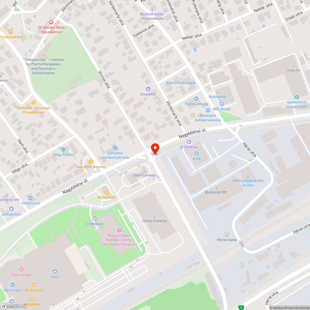 nem jól álló STOP tábla bejelentés helye