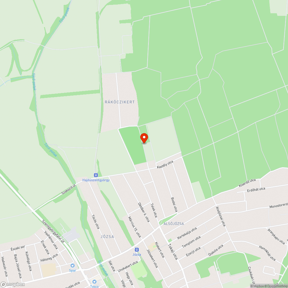 Út állapota: járhatatlan bejelentés helye