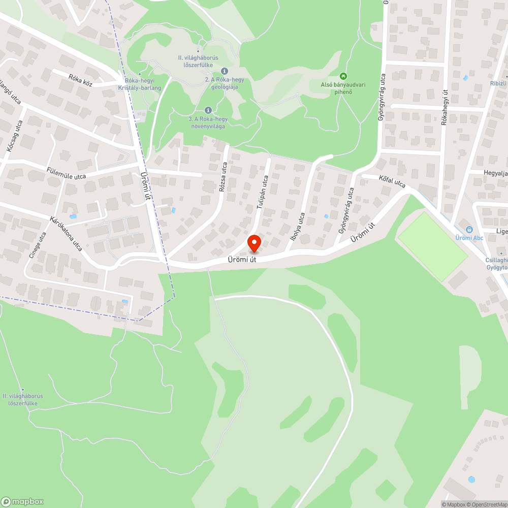 Kifolyó víz, jeges lejtő bejelentés helye