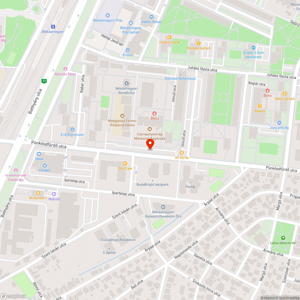 Sötétség bejelentés helye