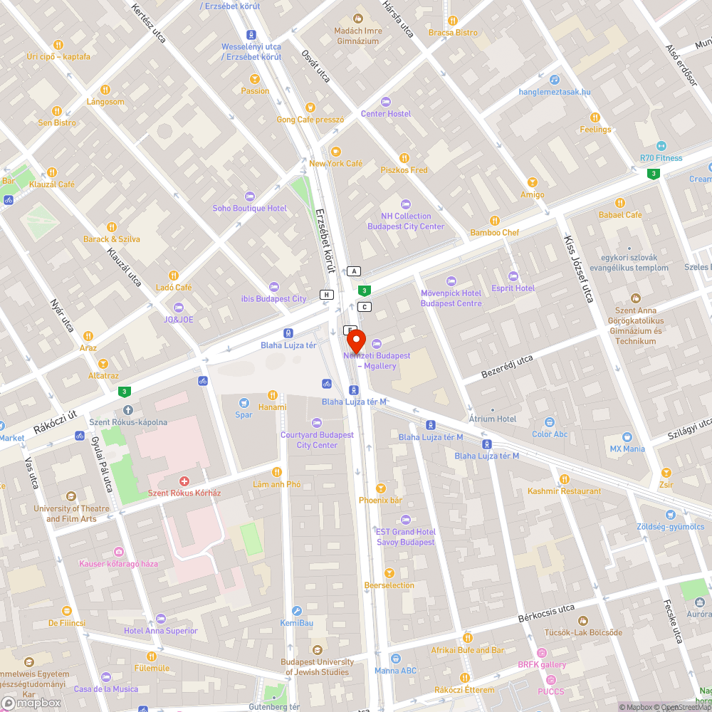 Törött üveg a megállóban bejelentés helye