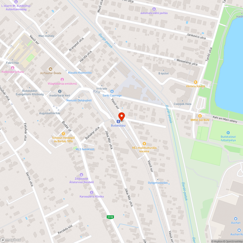 Graffitis utasváró bejelentés helye