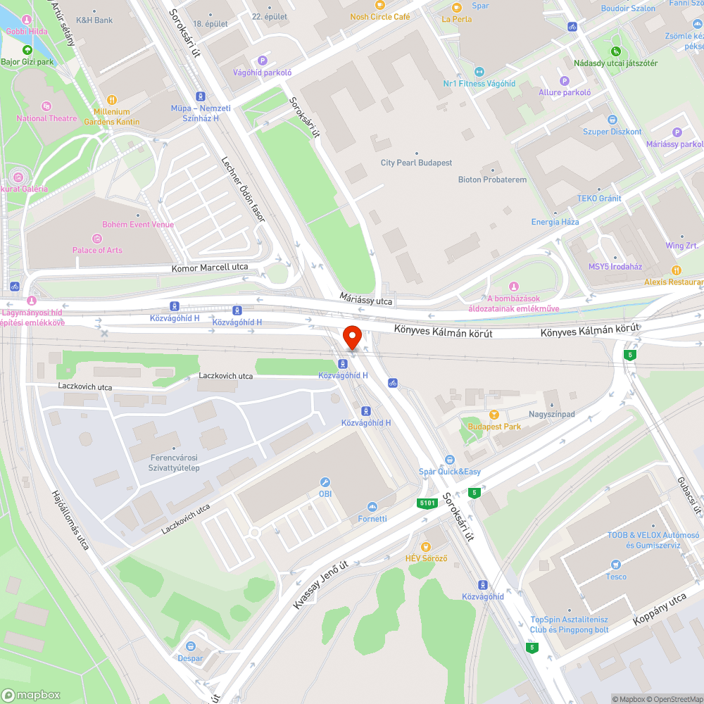 Nagyon zajos vasúti híd bejelentés helye