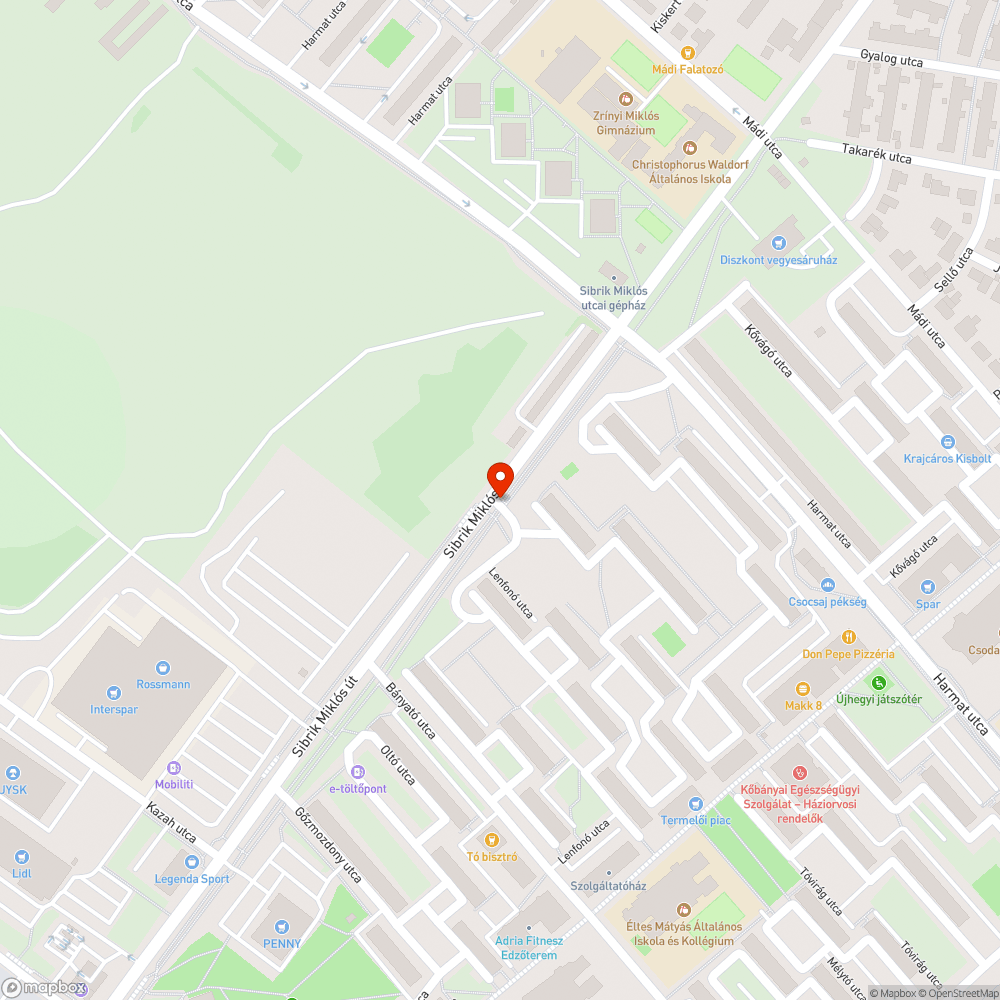 Kitört poller bejelentés helye