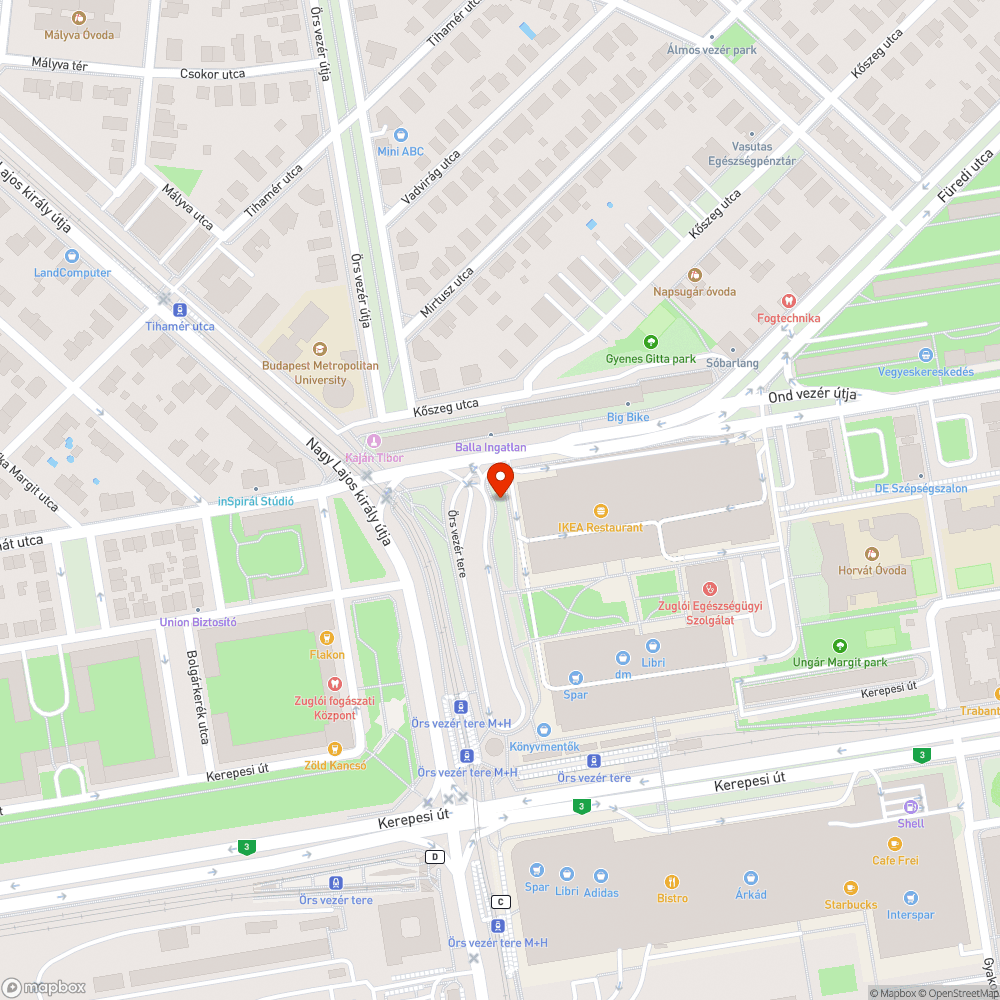 Lejött tetőlemez bejelentés helye