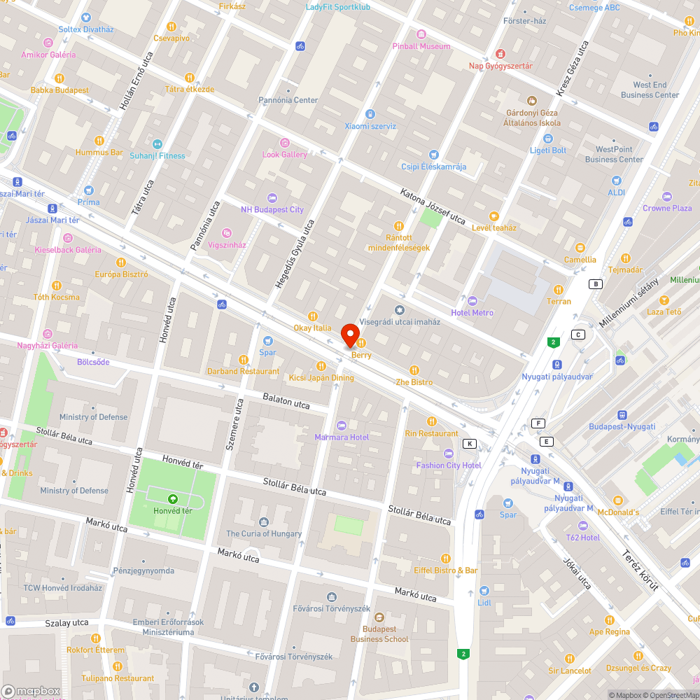 Egyre nagyobb bukkanó a Szent István körúton bejelentés helye