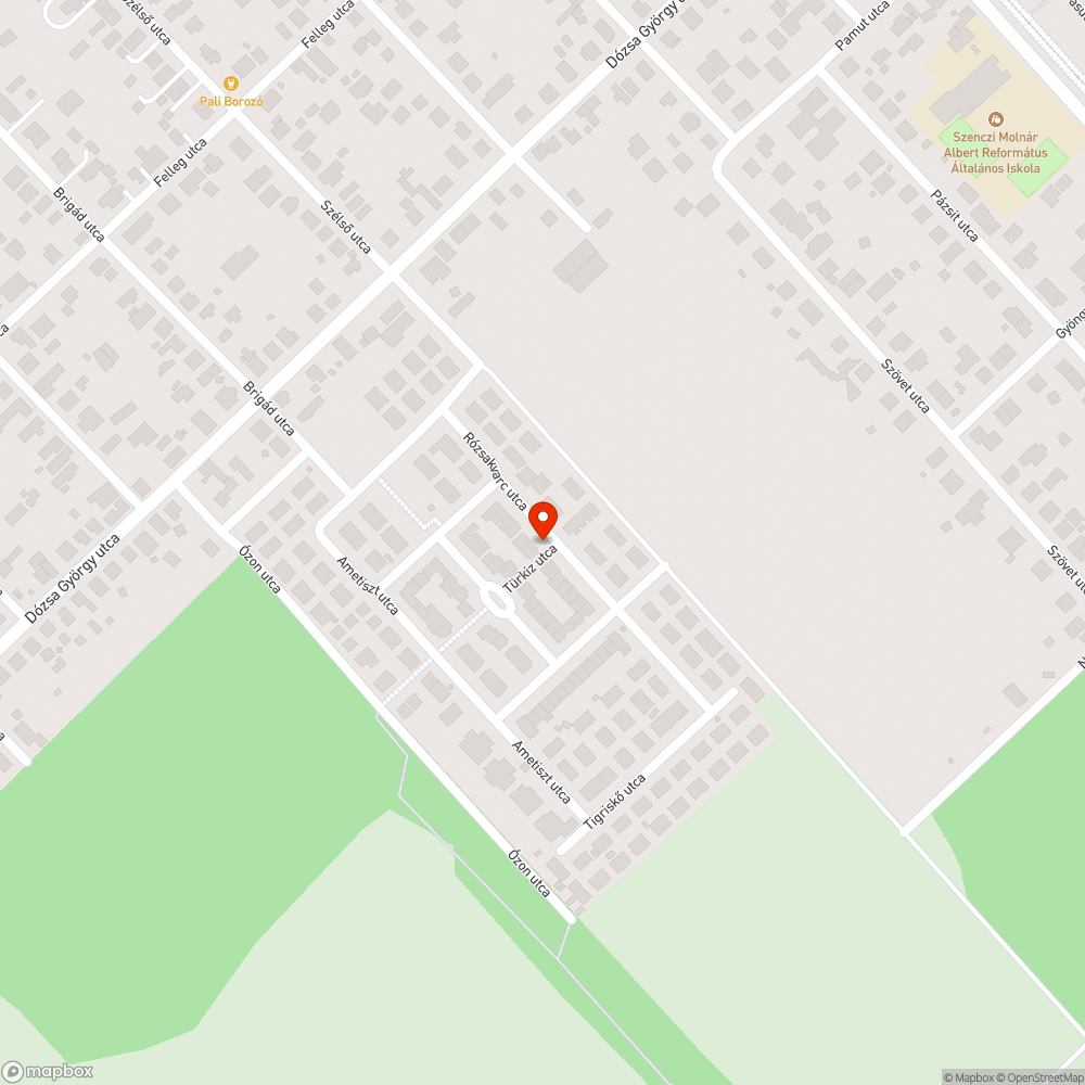 Közterületen hatósági jelzés nélküli bejelentés helye