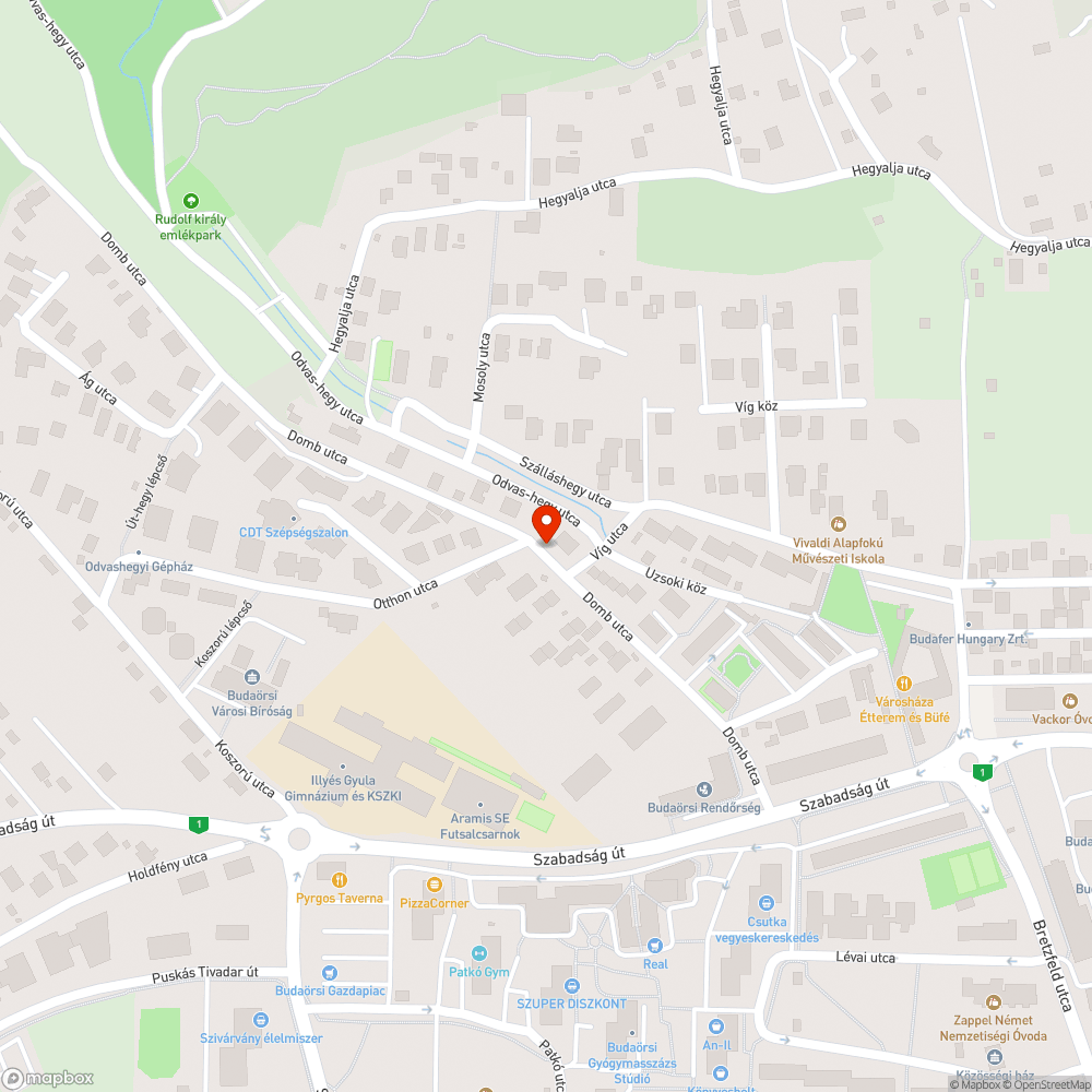 Járda megsüllyedt bejelentés helye