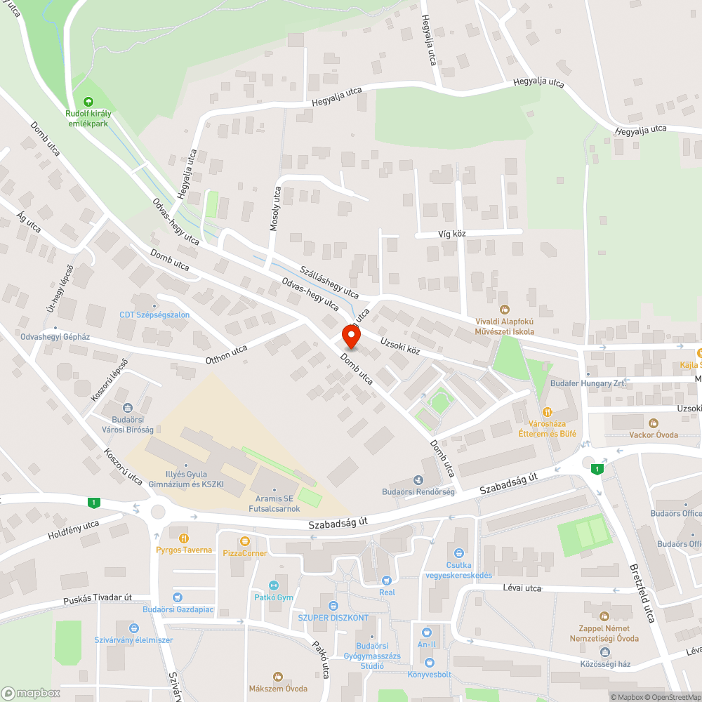 Nincs járda bejelentés helye