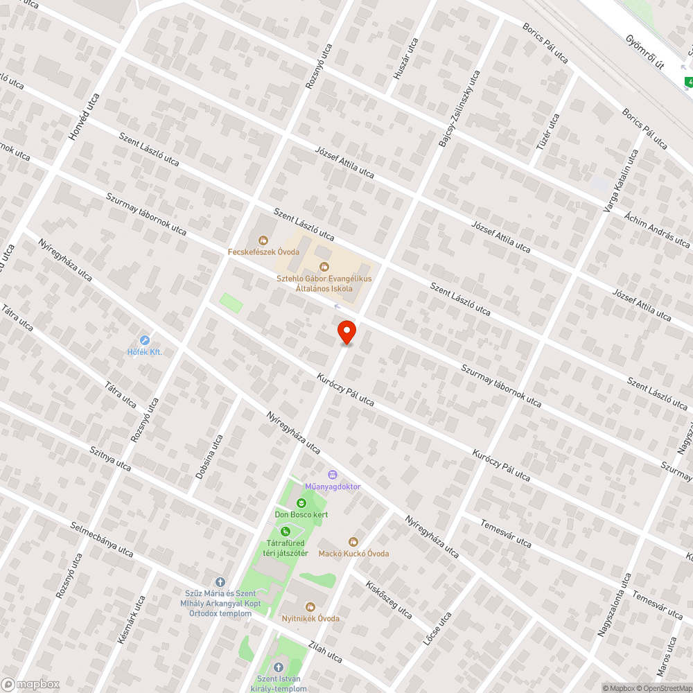 Rendkívül rossz minőségű, kátyús, forgalmas főútszakasz bejelentés helye