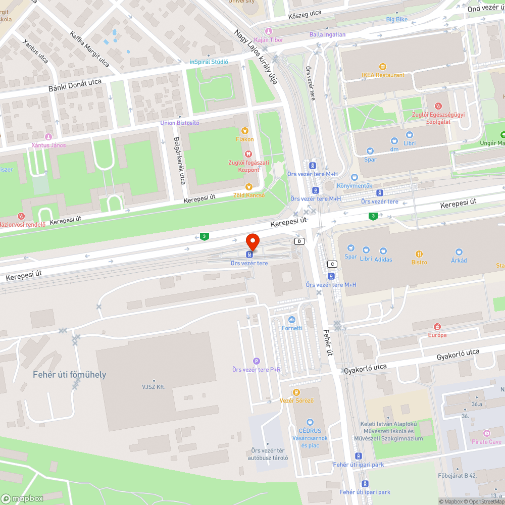 Kirakat helyreállítása bejelentés helye