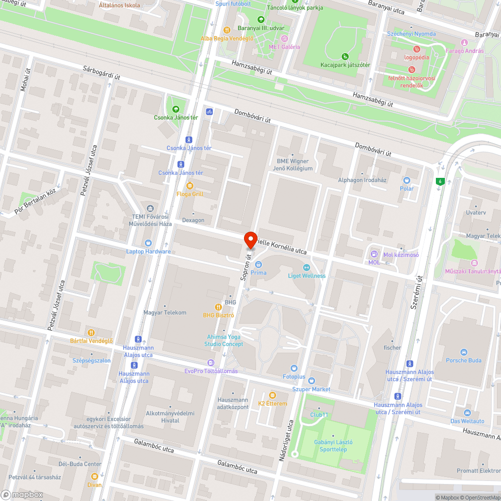 Lom bejelentés helye