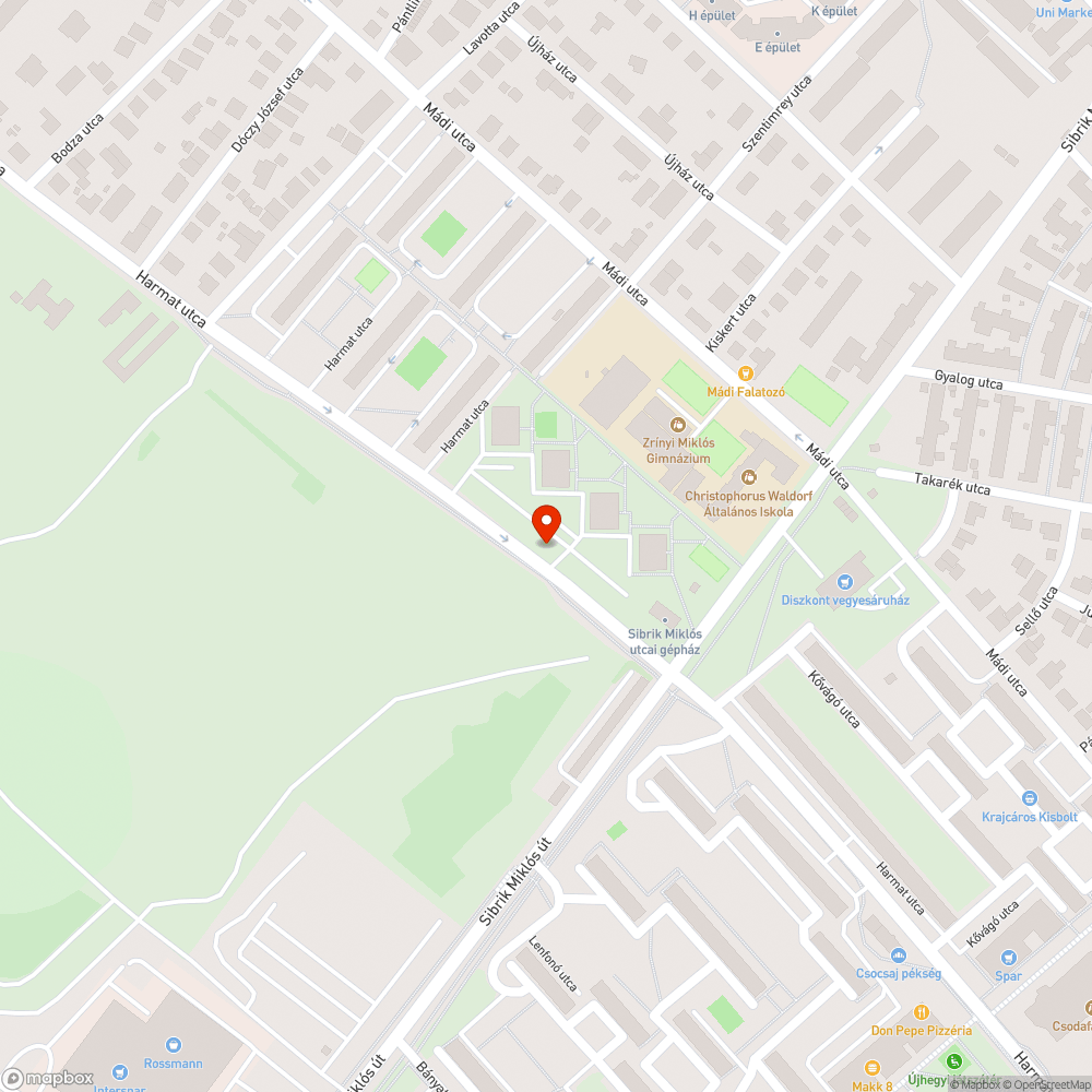 Kerékpárút építés után otthagyott anyag bejelentés helye