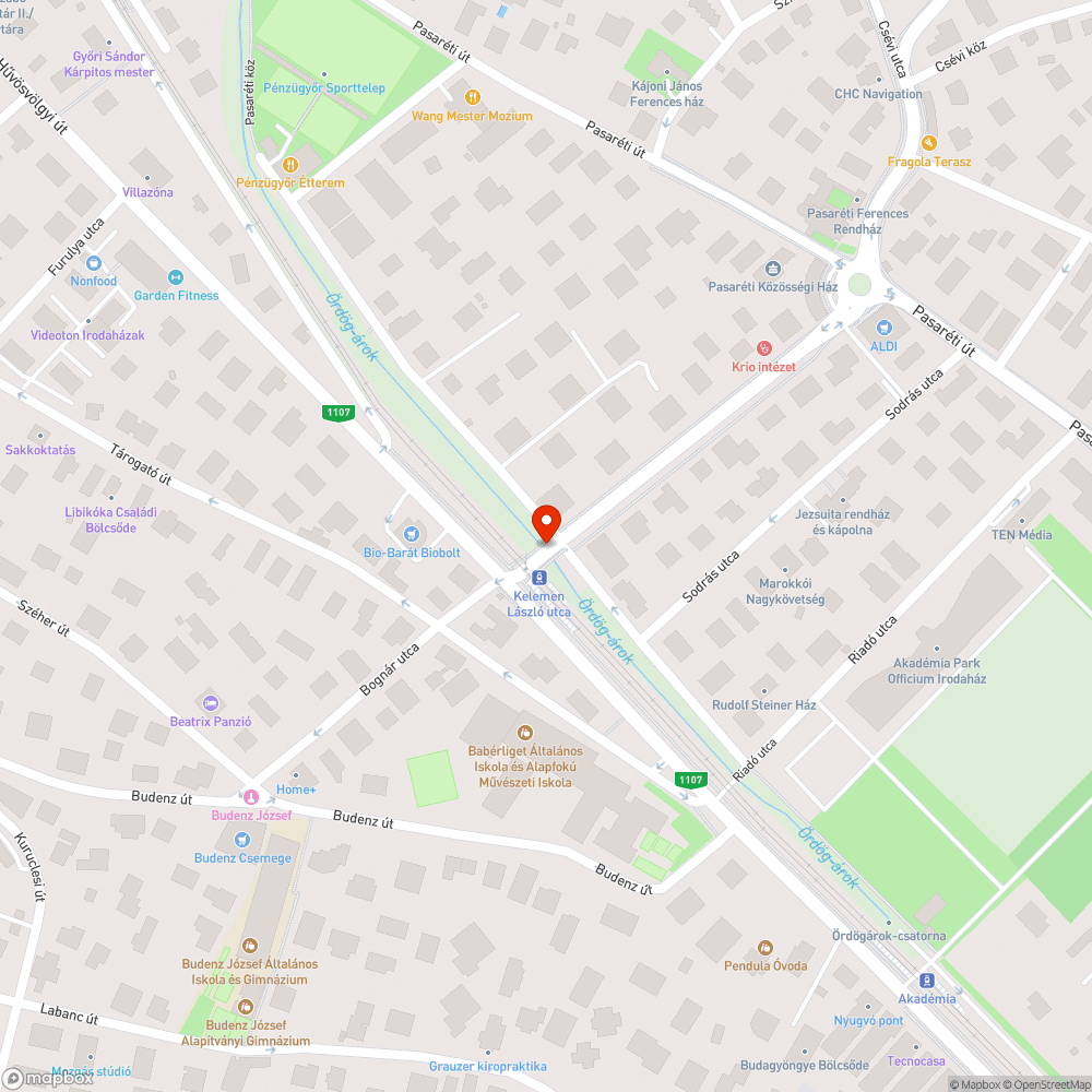 Takarítatlan járdaszakasz bejelentés helye