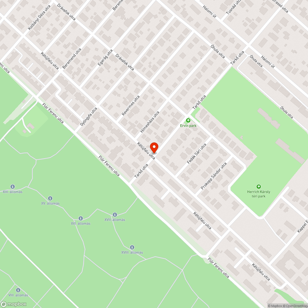 Víztározó bejelentés helye