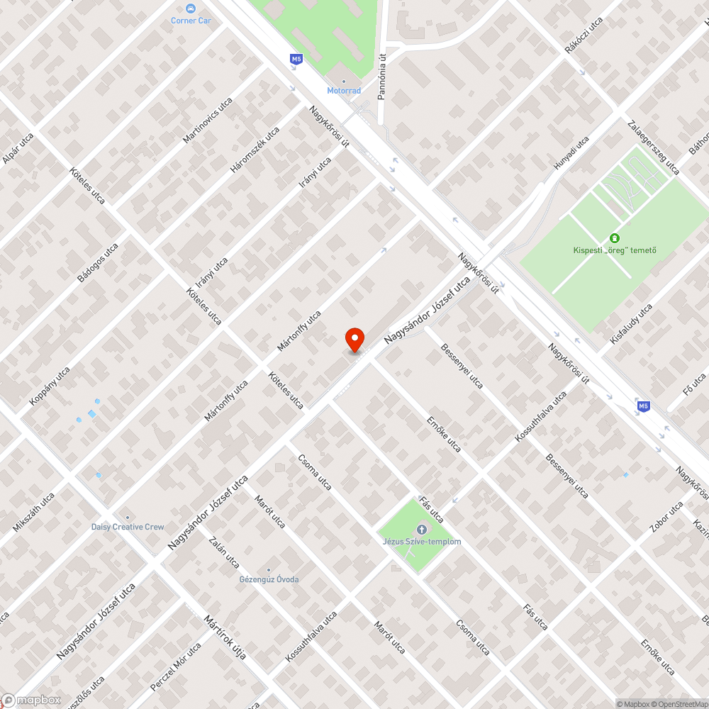 Úthiba a kerékpársávban bejelentés helye