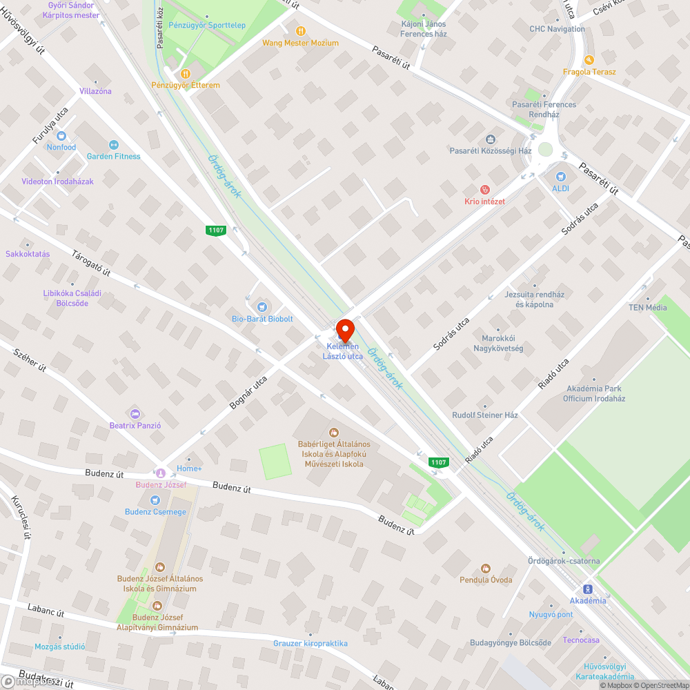 Lejegesedett peron bejelentés helye