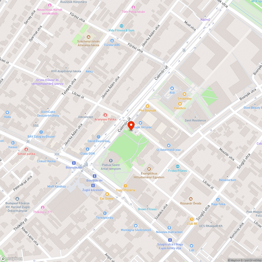 Elhagyott kerekesszék bejelentés helye