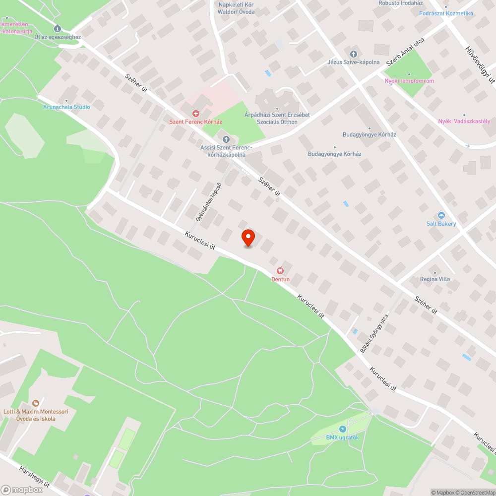 Leszakadt faág vezetéken bejelentés helye