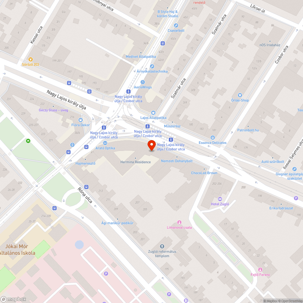 Kitört, hiányzó oszlopok bejelentés helye