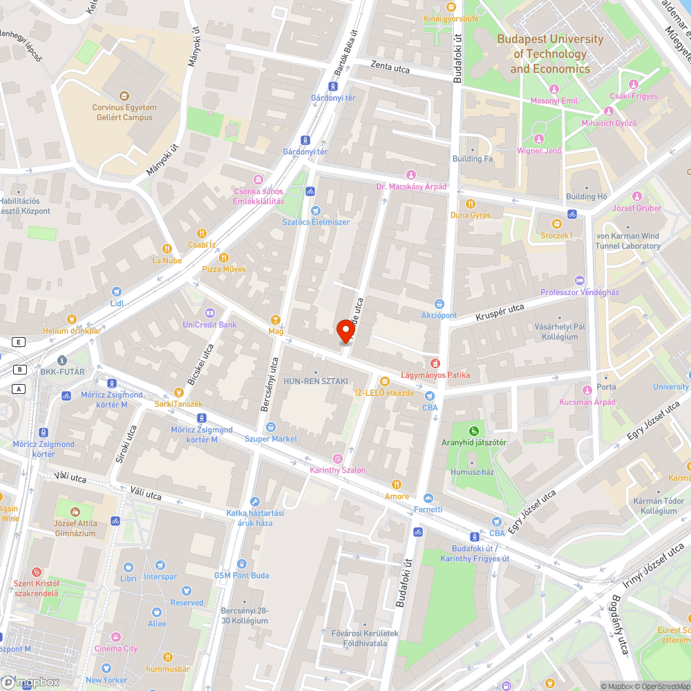 Teraszként foglalt parkolóhelyek decemberben bejelentés helye