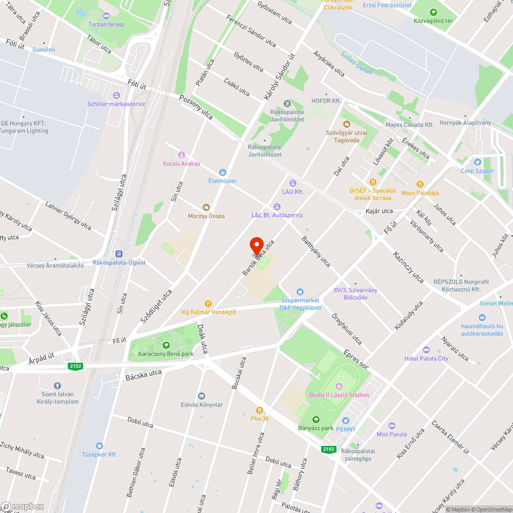 Életveszélyes betonkerítés bejelentés helye