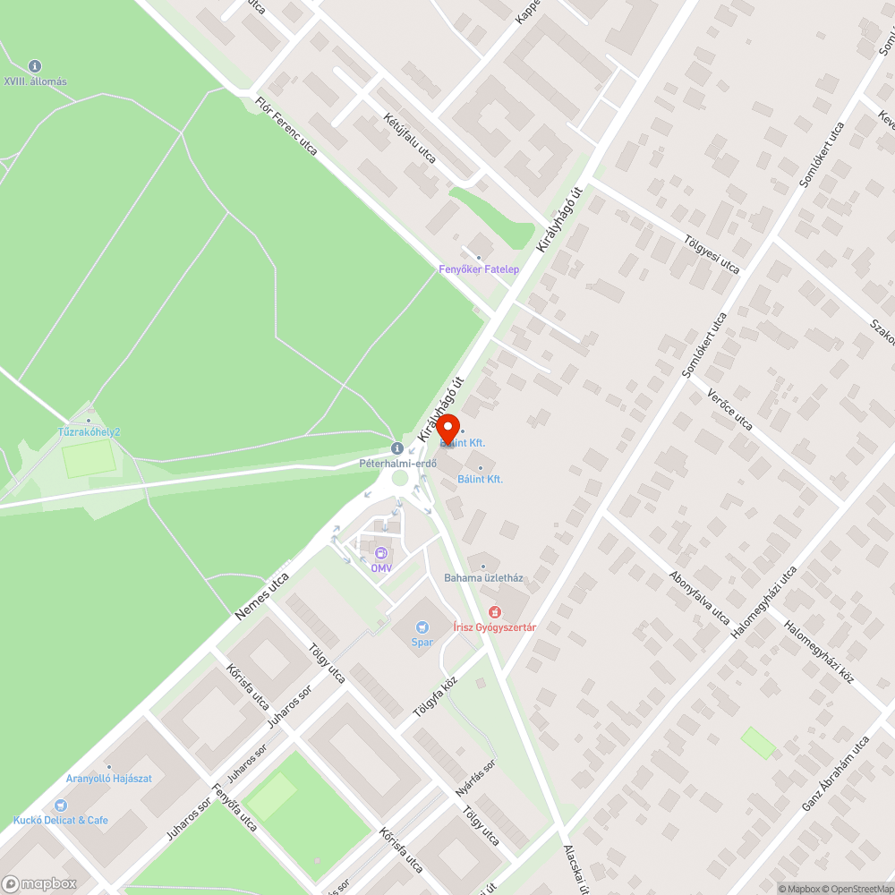 Hatalmas kátyú a busz útvonalán bejelentés helye