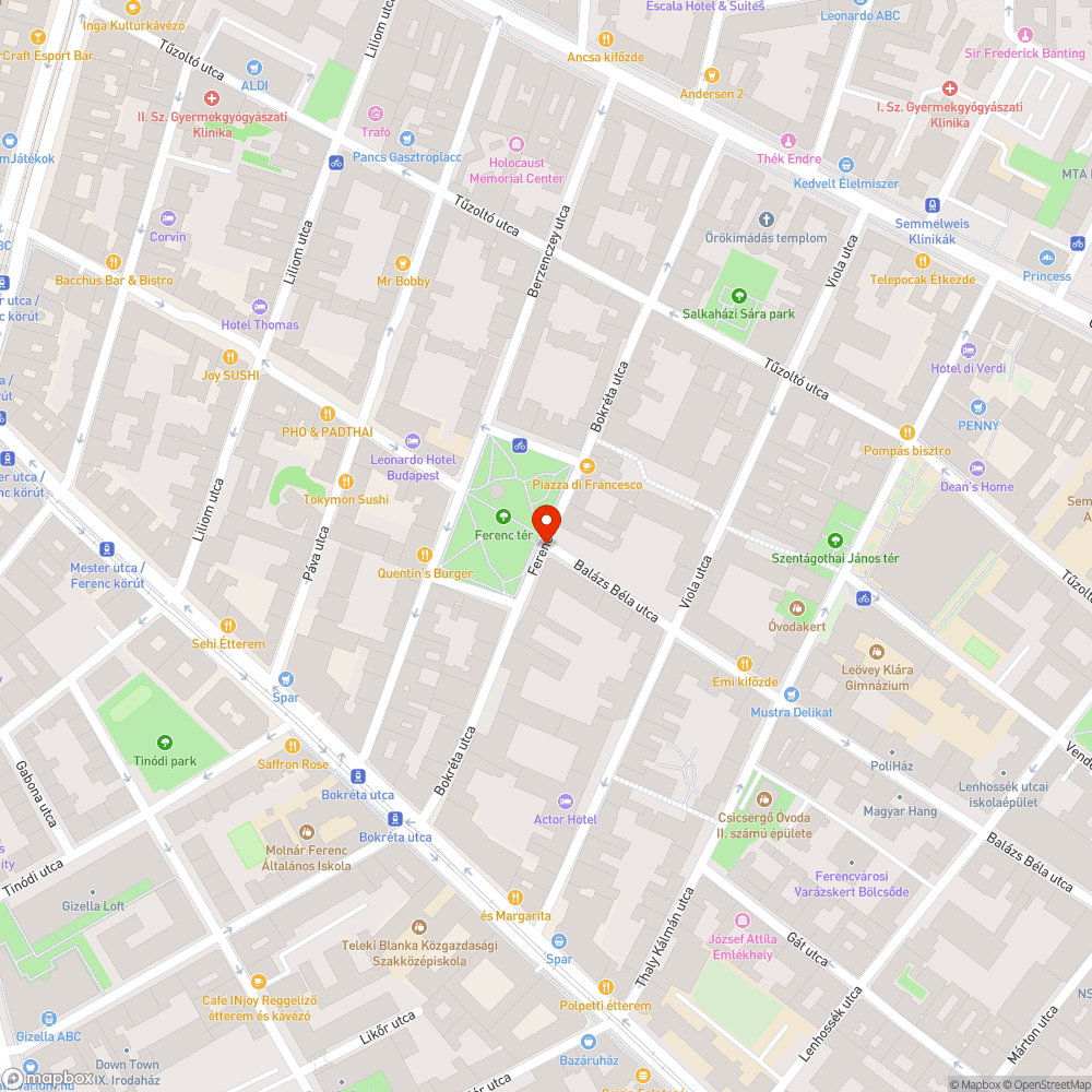 Hiányzó fekvőrendőr elemek bejelentés helye