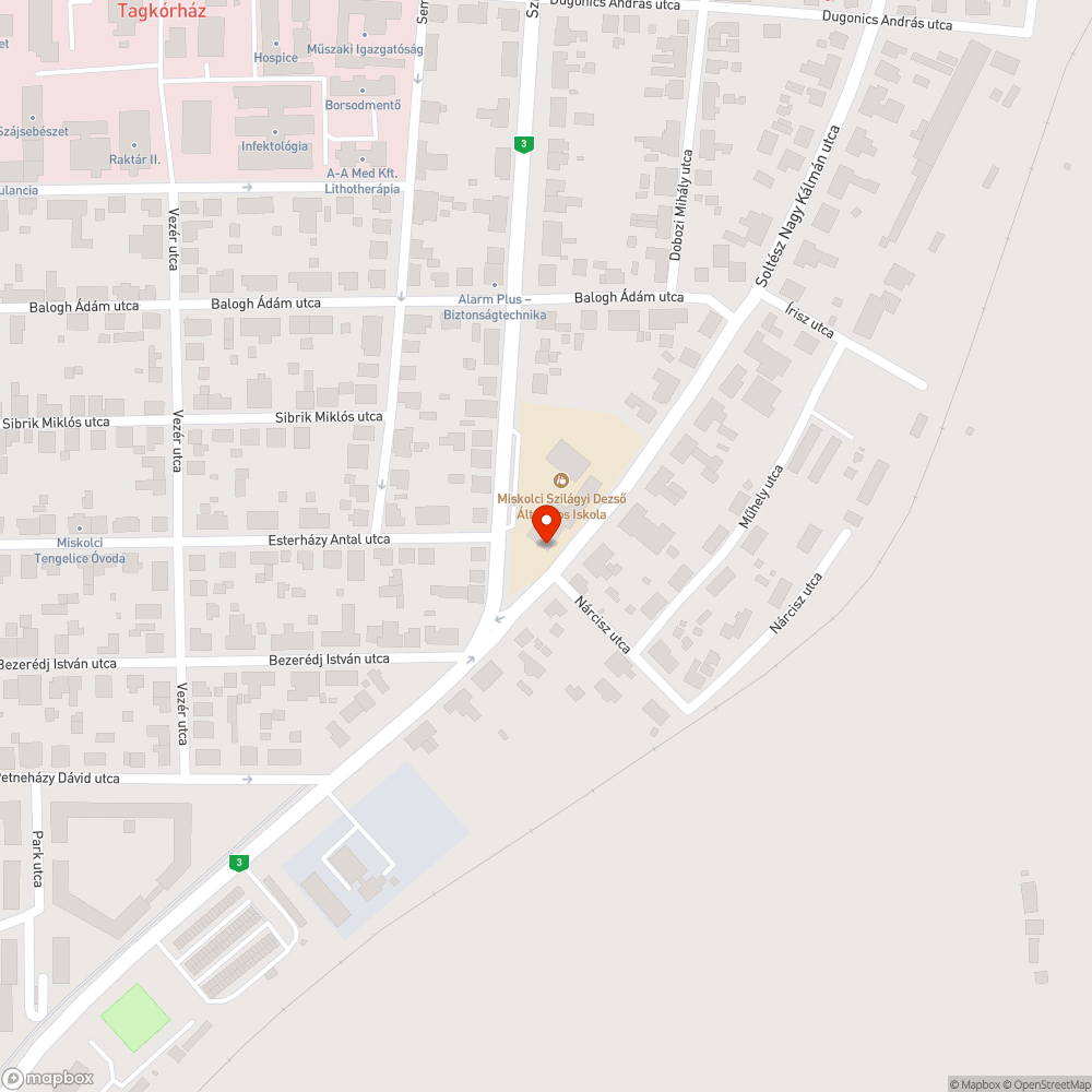 Tàblacsere bejelentés helye