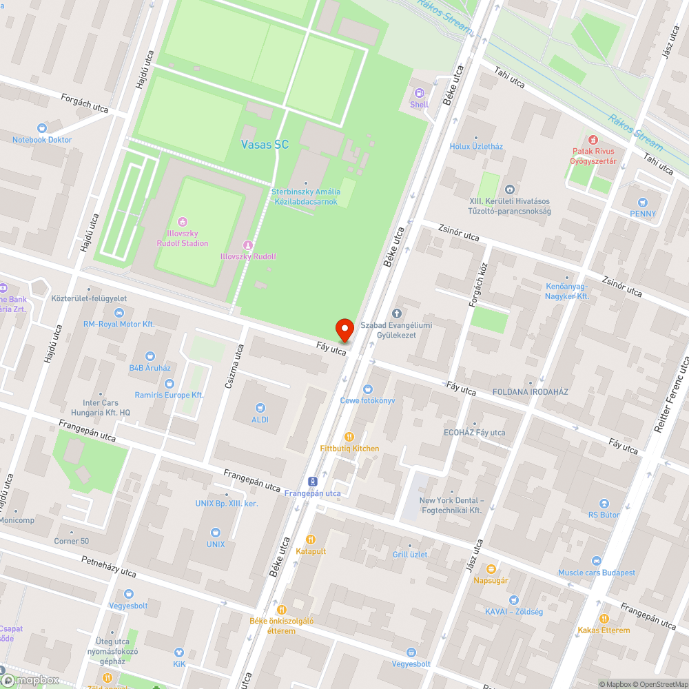 Hulladékgyűjtő tele bejelentés helye