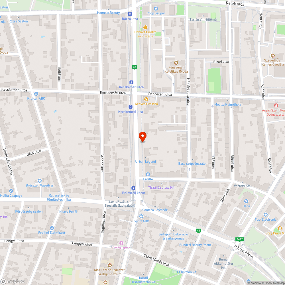 Rossz vízelvezetés, kövér pocsolya bejelentés helye