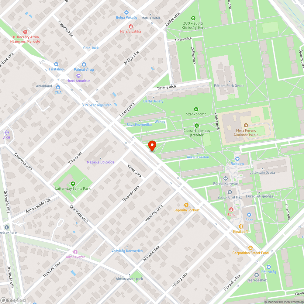 Betört a buszmegálló üvege bejelentés helye