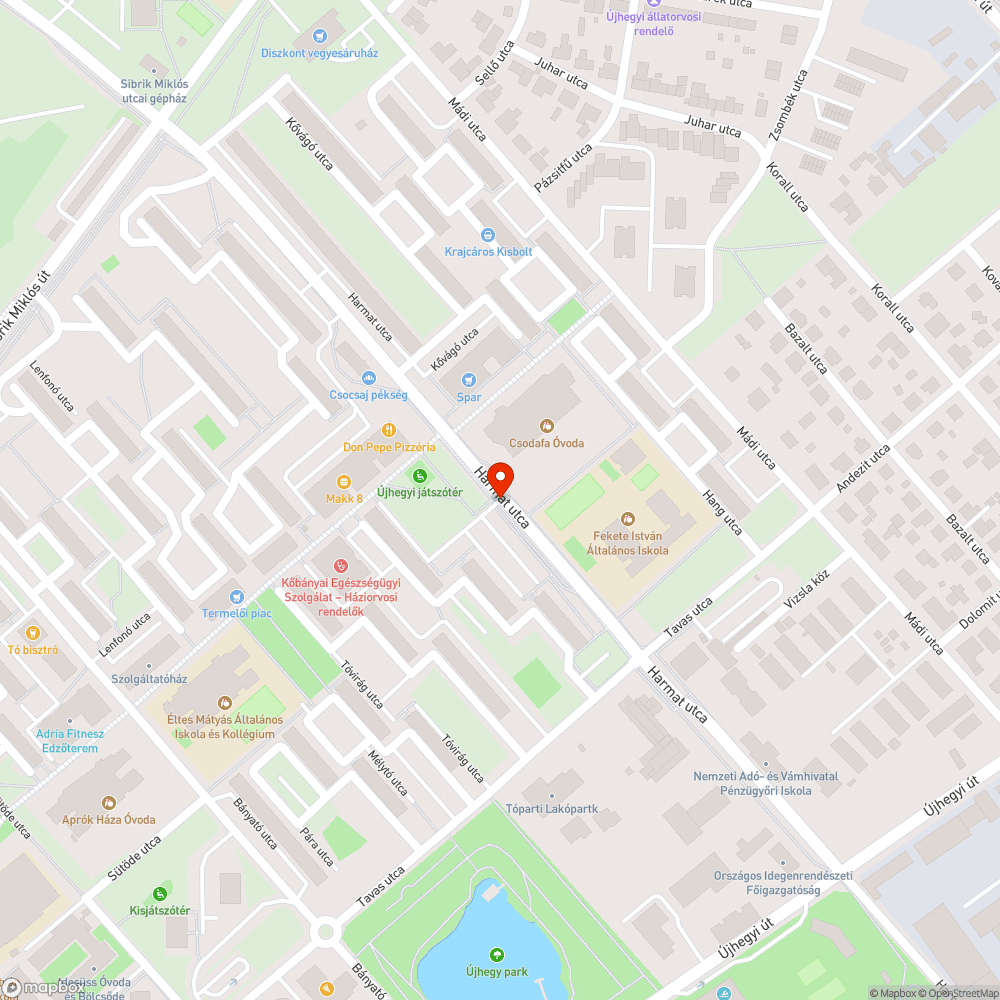 Letarolt pollerek a Szőlővirág - Harmat sarkon bejelentés helye