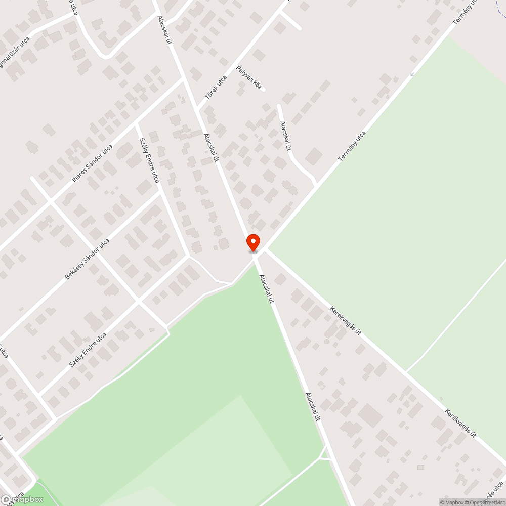 Előre nem táblázott útlezárás bejelentés helye